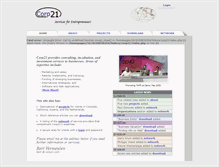 Tablet Screenshot of corp21.com